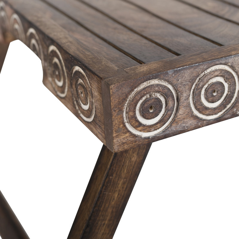Gwennan Wood Tray, Brown