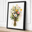Gathered Bouquet Botanical 1 Piece Wrapped Canvas Wall Art-23378344-23378347