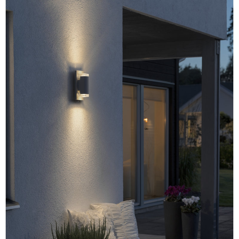 Potenza 2 - Bulb Outdoor Sconce, Anthracite