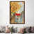 Classic Brown Wood Framed Canvas is unavailable