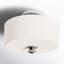 Plafonnier semi-encastré 2 lumières 12,5 po Nula-48425252