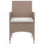 Ensemble de salle à manger rectangulaire pour 4 personnes 55,1 po de long avec coussins-1468526455-1437997256-1437997255