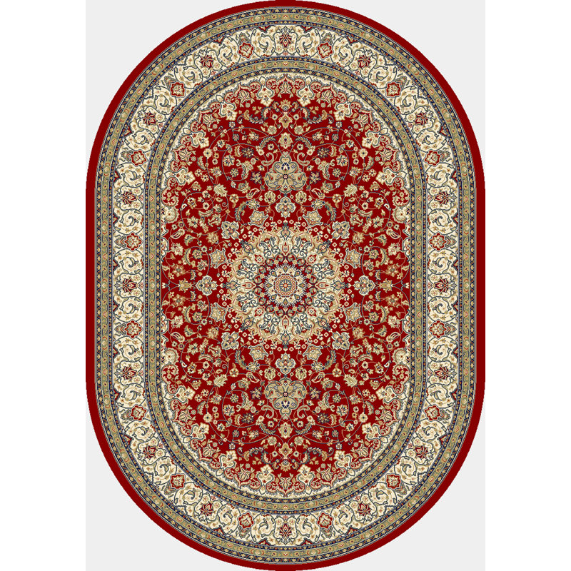 Attell Oriental Indoor Rug, Oval 6'7" x 9'6"