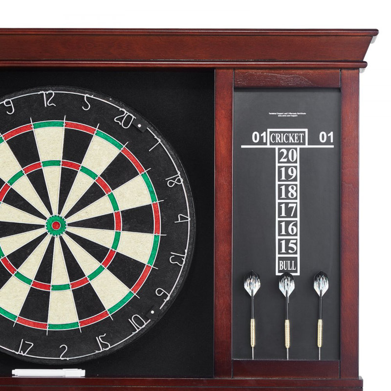Jeu de fléchettes et d'armoire de taille officielle