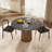 Round Solid Wood Pedestal Dining Table 39"/43"-624123129-624123111