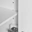Meuble-lavabo de 30 pouces avec lavabo en céramique, tablette réglable, porte à fermeture en douceur et trois tiroirs à fermeture en douceur-1133001104