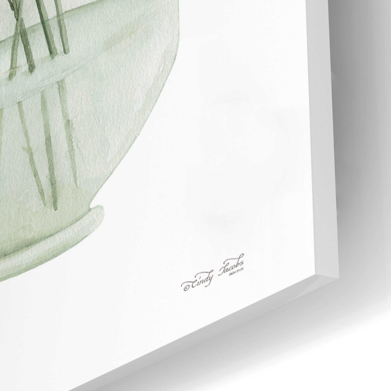 «Simply Sage II», impression sans cadre, H 12 po x l 16 po x P 0,13 po