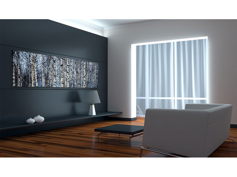 No Frame Panoramic Print on Canvas, 45cm H x 135cm W