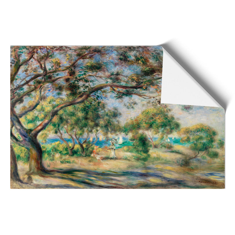 Bois de La Chaise by Pierre Auguste Renoir - Frameless Print, 21cm H x 30cm W x 0.1cm D