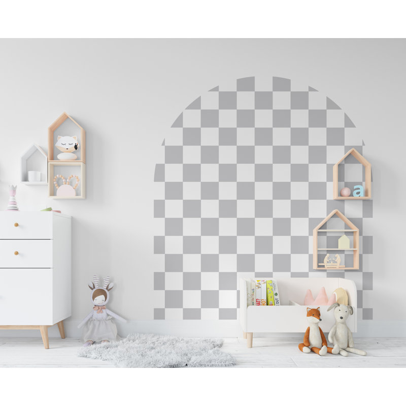 Adhésif décoratif de drapeau de course, autocollant d'arche de lit, adhésif mural de haie, autocollant mural d'arche, autocollant de décoration murale de course, arche de lit très grand pour chambre de bébé 376RS