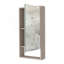 Armoire à pharmacie Modesto, une tablette ouverte, armoire à miroir avec deux tablettes intérieures-1276990464