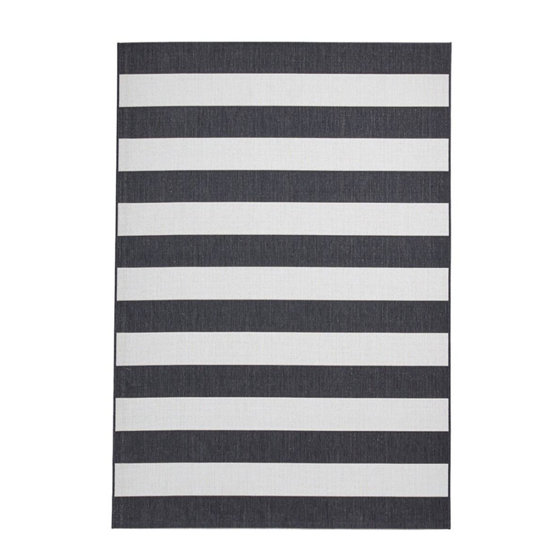 Rhem Striped Indoor / Outdoor Area Rug, Rectangle 160 x 230cm