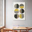 Cercles abstraits Avery Mid Century II-106321903