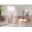 Halo 38.75 in. x 78 in. Frameless Glass Hinge Shower Door-1301803889