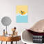 «Surfer Abstract Contemporary Ocean Landscape», art mural-462568468