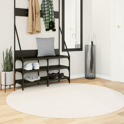 Nadhir Solid Colour Area Rug