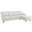 Canapé modulaire en cuir véritable Cherish-125579424-125579432
