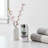 Porcelain Soap/Lotion Dispensers With Silver Pump  Soap Dispenser for Bathroom or Vanity 