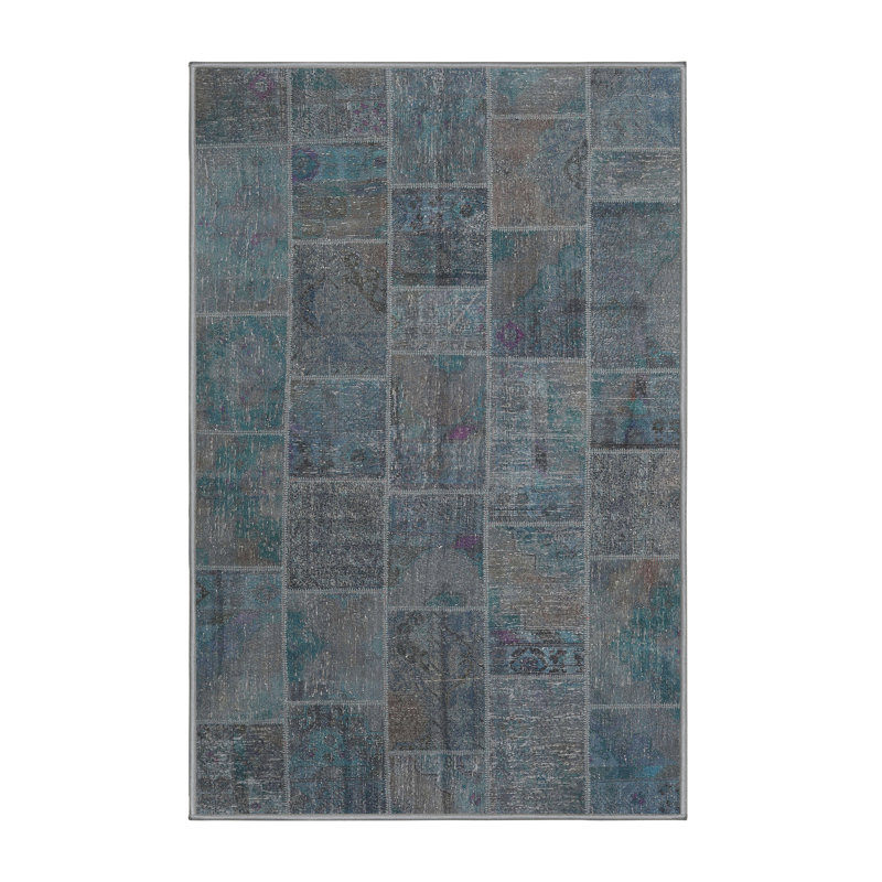 Tapis noir Decosta, Rectangle 5 pi x 7 pi