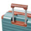 Ensemble de bagage 5 pièces avec ouverture frontale, valise de transport extensible rigide avec roulettes pivotantes, sac de rangement pour porte-gobelet et verrou USB