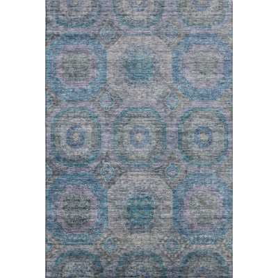 Premium Machine Washable Jeske AMF1221 Geometric Rug