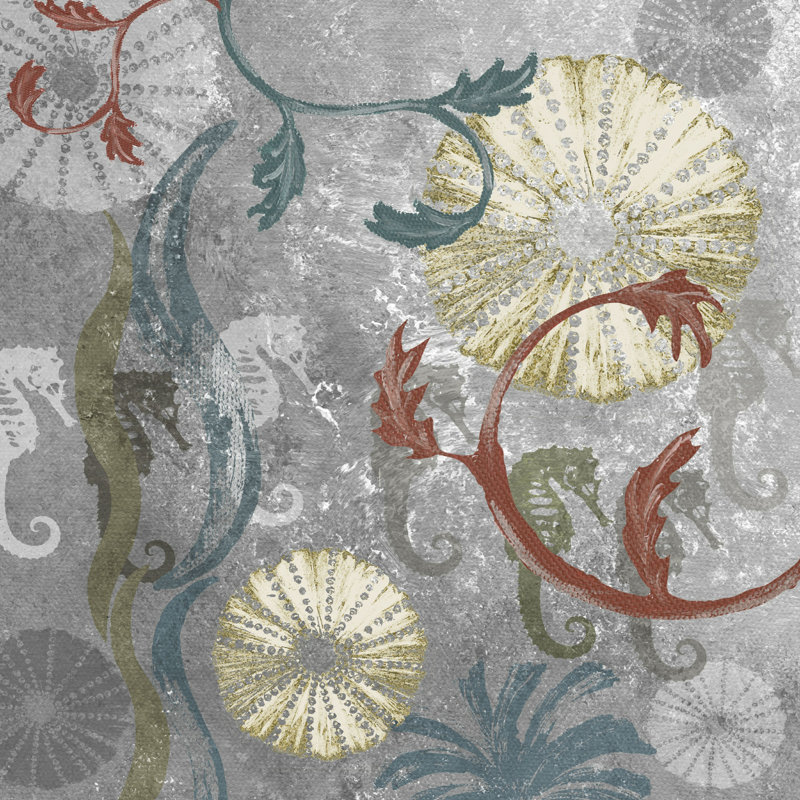 Hippocampe Collage I, H 12 po x l 12 po