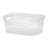 Sterilite 5.25X9.5X13 Inch Open Storage Bin W/ Carry Handles, Clear (16 Pack)