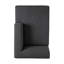 Lawndale RAF Chaise PC-Saxon Charcoal