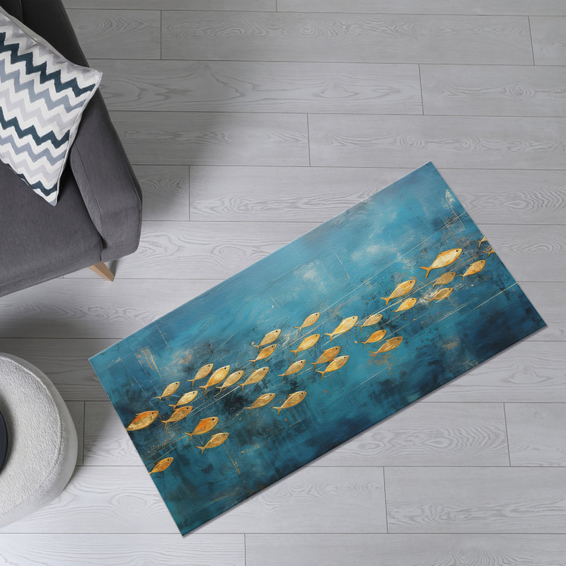 Premium Quality Soft Pile Rug with Abstract Multi-Colored Geometric Pattern for a Stylish Living Room Ambiance and Enhanced Floor Protection