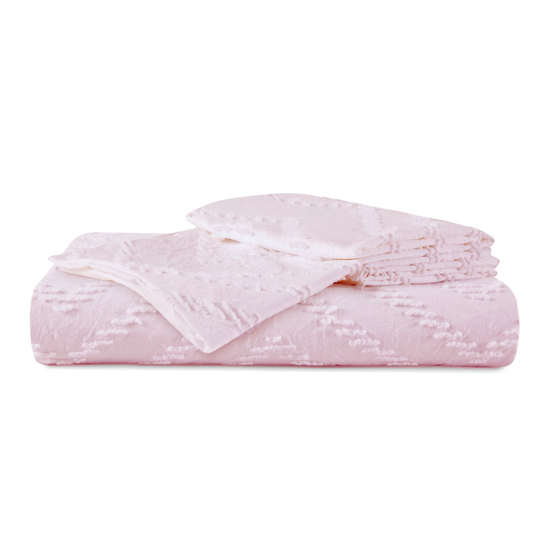 Ensemble de housse de couette en microfibre, Rose, Housse de couette pour lit simple + 1 taie d'oreil