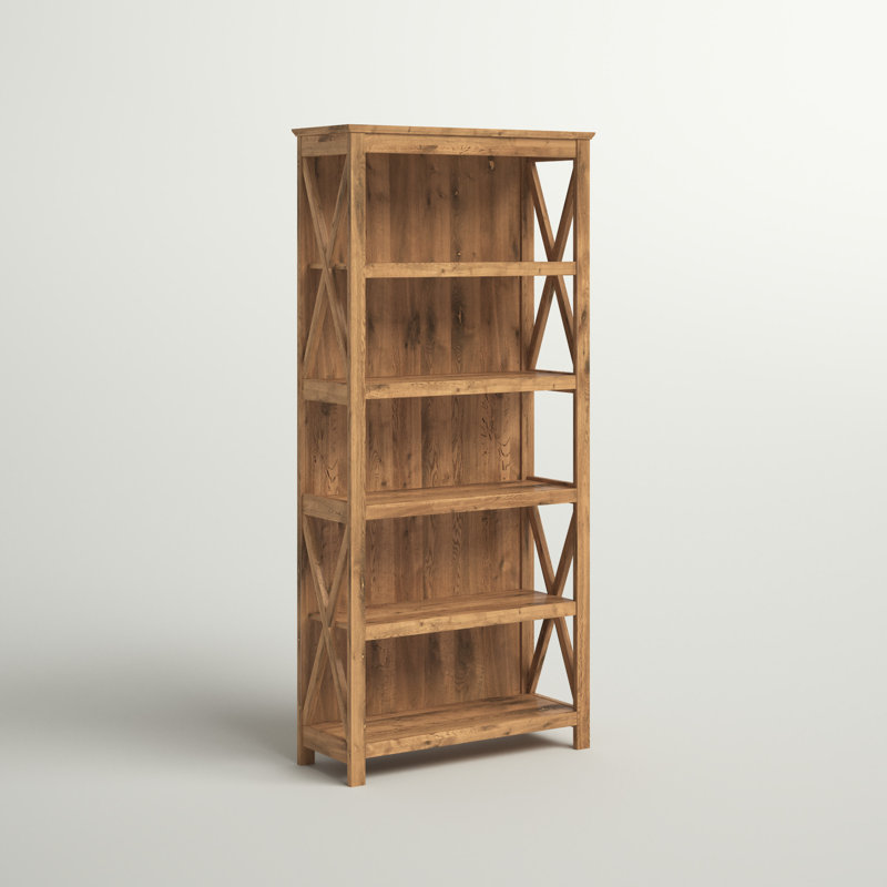 Jeannette 71" H Bookcase, 5-Shelf