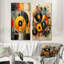 «Colorful Retro Vinyle», 2 pièces-1968818193-1968818197