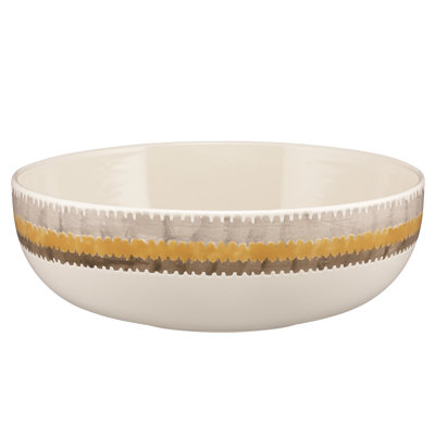 Rachael Ray Ikat Serveware Round Serving Bowl