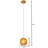 Urchin 1-Light Mini Pendant - Gold-1224760910-1317496487