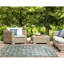 Tapis bleu Angenette-257196801
