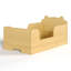 Floor Bed Frame, Bear Shape Toddler Bed-777550762-777550763