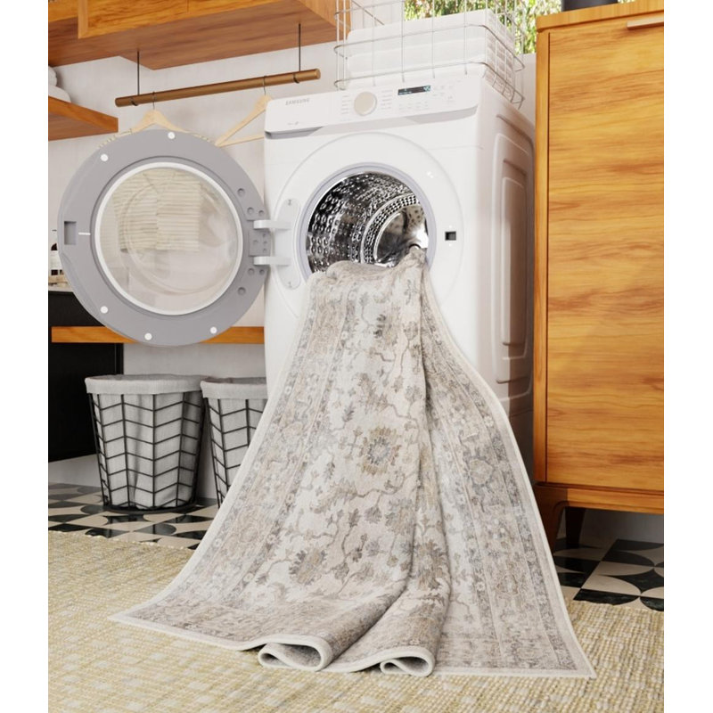 Tapis lavable à la machine Whitley Eternity, Rectangulaire 8 pi x 10 pi