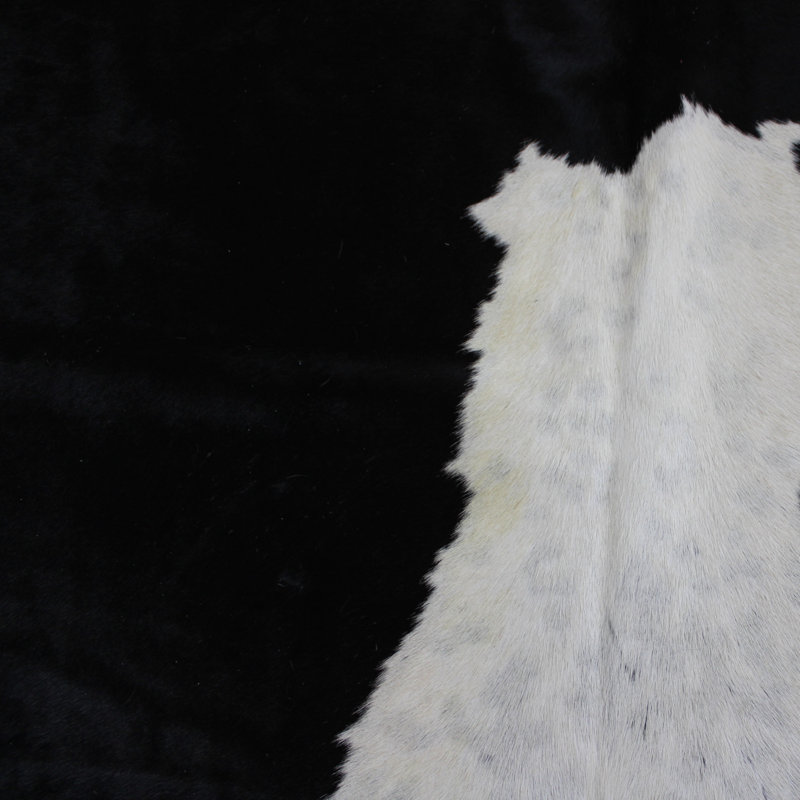 Cowhide Rug Black And White