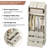  Bahari Freestanding 96" Closet System With 12 Wood Drawers-684822122