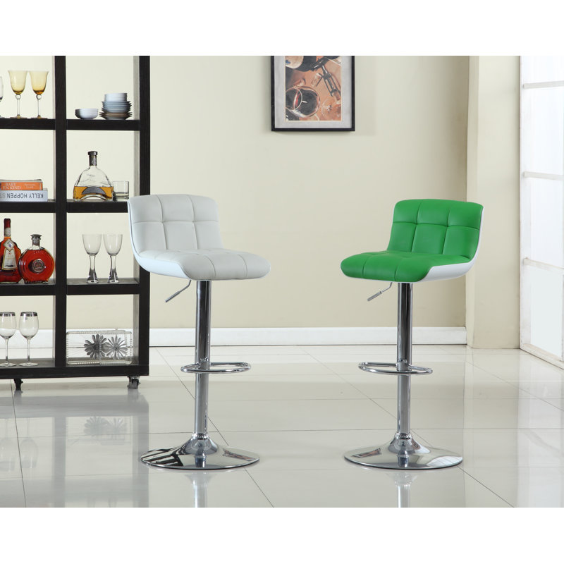 Tabouret pivotant à hauteur réglable, Vert