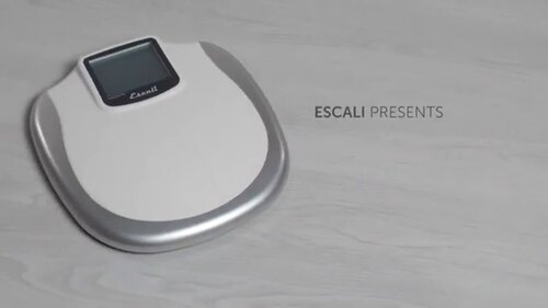  Escali Extra Large Display Digital Bathroom Scale for Body  Weight with Easy-to-Read Display and Non-Slip Platform, Extra-High Capacity  of 440 lb, Batteries Included : Health & Household