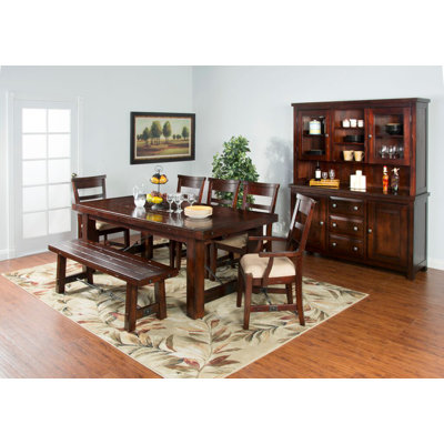 Midvale Mahogany Solid Wood Dining Table