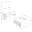 Lit plateforme avec tête de lit et tables de chevet Katsuki (2) - Assemblage facile, aucun sommier requis-98742448-113768066