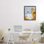Cadre flottant bleu pour chien et foyer Staffordshire, design par Carrie Cantwell-1876805766-1876805770