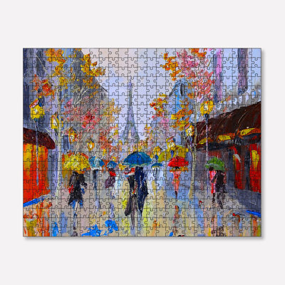 500 pièces en carton, 100% carton, 500 pièces, 18,9 x 13,4 pouces | Taille de la boîte: 13,2 po x 9,1 po x 2,0 po | Parfait pour le plaisir et la détente en famille, pièces durables de haute qualité pour un assemblage facile, cadeau idéal pour les amateurs de casse-tête