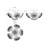 Hera Glass LED Semi Flush Mount-88112158