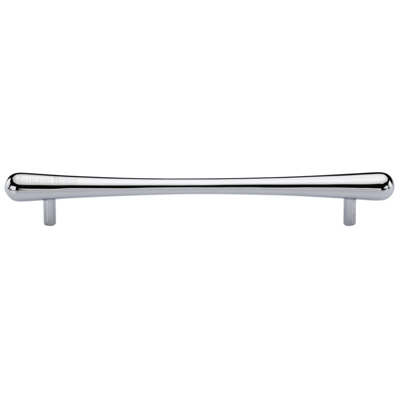 Heritage Brass Heritage Cabinet Pull Design, Polished Chrome, 313cm L x 8cm W