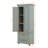 Tall Storage Cabinet With Two Drawers, Freestanding Multifunctional Bathroom Cabinet With Adjustable Shelf For Bathroom/Office-1582640806