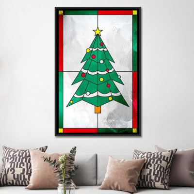 «Seasonal Evergreen» par 5by5collective - impression sur toile tendue