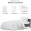 Ensemble de draps 100% coton, literie de luxe 1000 fils, draps doux et durables, ensemble de 4 pièces-106537307-106537304